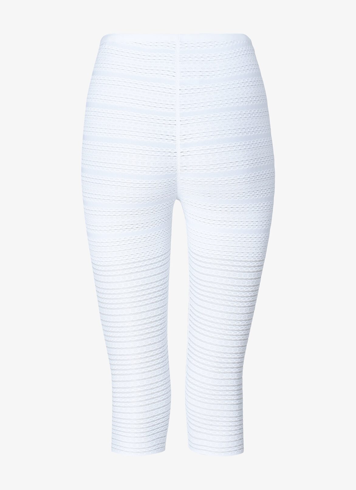 Capri Pants ALAÏA WHITE CAPRI PANTS
